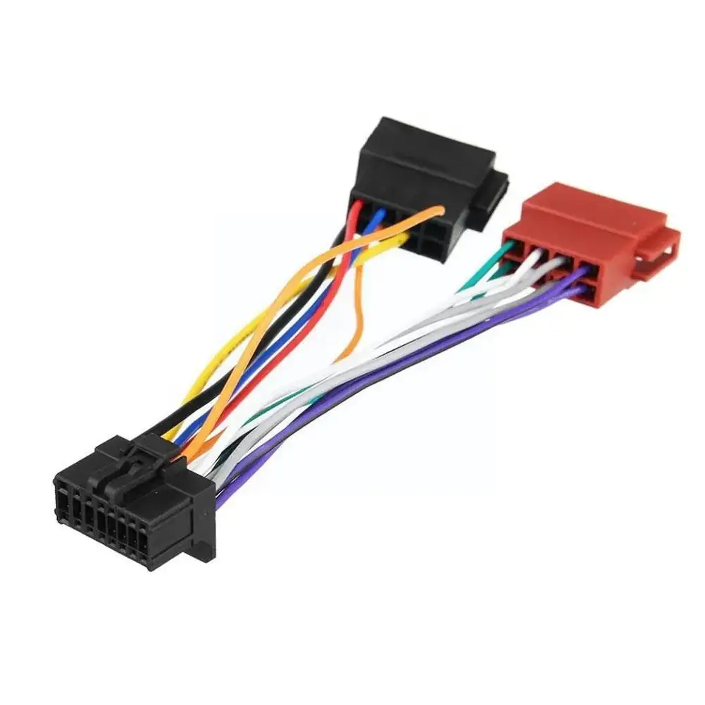 Cablaggio Radio Stereo Per Auto Iso Per Sony Radio A Iso Radio Play Plug Adattatore Automatico Connettore Cablaggio M5G7
