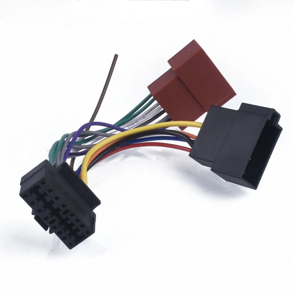 Cablaggio Radio Stereo Per Auto A 16Pin Iso Per Sony Radio A Iso Radio Play Plug Adattatore Automatico Connettore Cablaggio