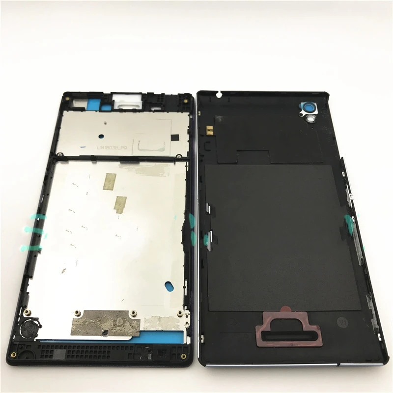 Nuovo Per Sony Xperia T3 D5102 D5103 D5106 M50W Custodia Completa Custodia Custodia Telaio Anteriore Batteria Porta Posteriore Parte Di Riparazione Di
