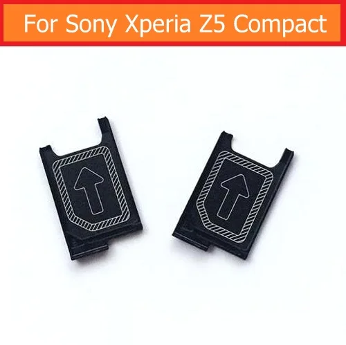 Genuino Vassoio Di Carta Di Sim Adattatore Per Sony Xperia Z5 Compatto E5823 E5803 Vassoio Carta Sim Slot Per Sony Z5 Compatto Sim Vassoio Di Carta De