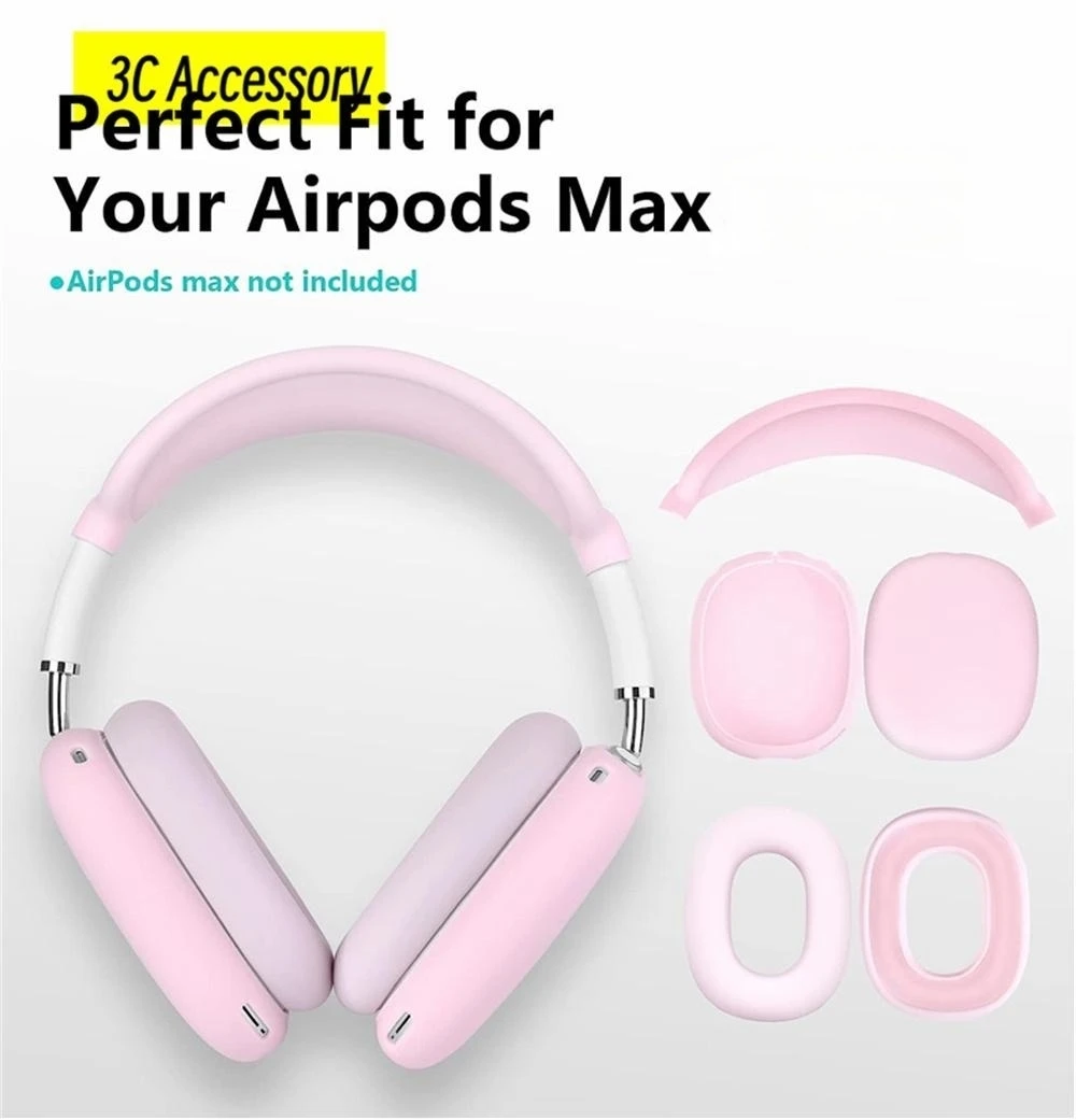 Custodie 2 E 3 In1 Per Airpods Max Custodia Per Auricolari Antigraffio Per Cuffie Airpods Proteggi Shell Per Accessori Apple Airpods Max