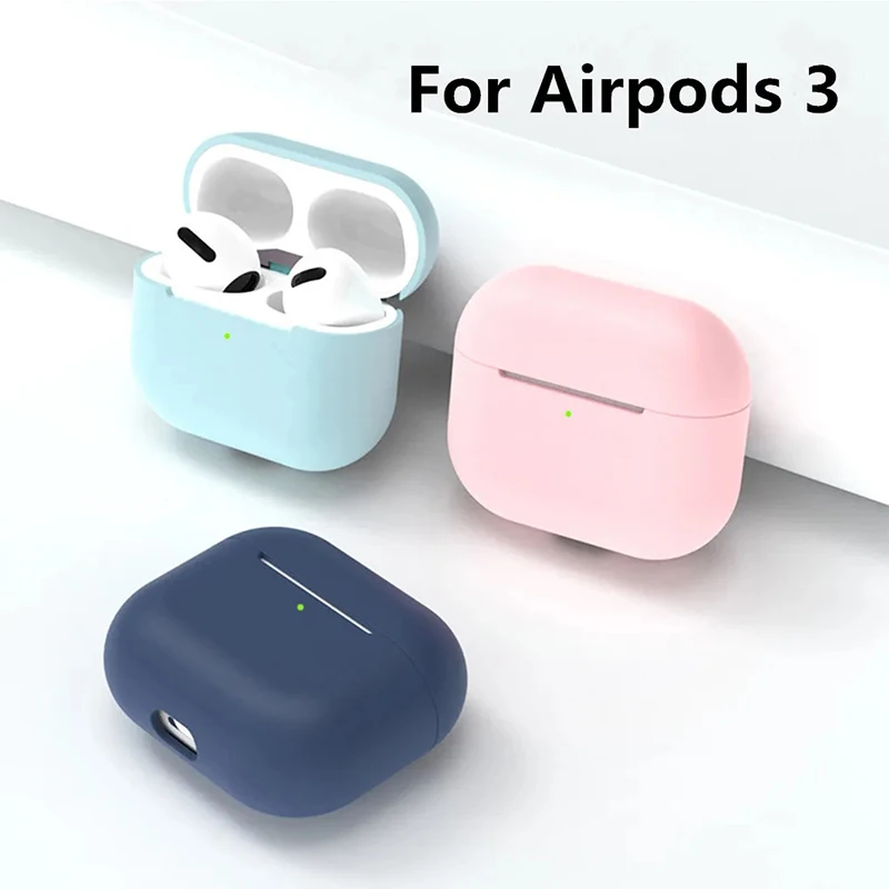 Custodia Protettiva In Silicone Morbido Per Apple Airpods Custodia Di 3 Generazione Custodia Airpods 3 Custodia Per Cuffie Per Airpods 3 Accessori Per