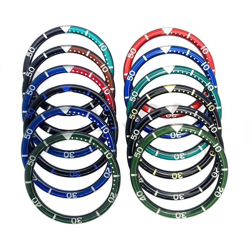 Anello Per Orologio Da 38Mm Anello Esterno Skx007 Skx011 Sub Diver Watch Anello In Resina Stile C
