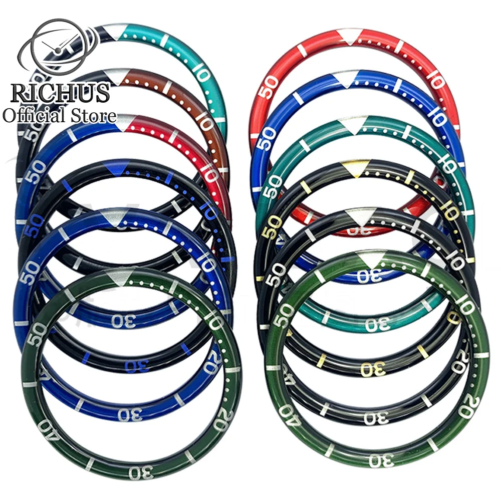 38Mm * 31.5Mm Tipo Di Lunetta Dell'Orologio Lunetta In Resina Skx007 Skx011 Accessori Per Orologi Sub Diver