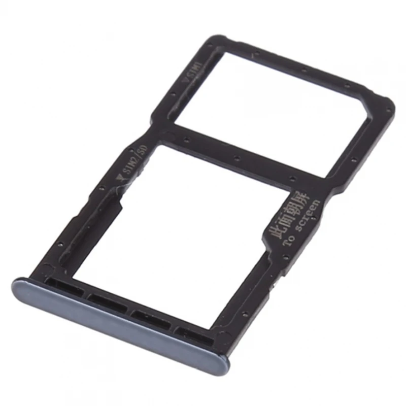 Huawei P30 Lite Nova 4E Supporto Del Vassoio Sim Micro Sd Card Nero # Huawei P30 Lite (Mar-Lx1A, Mar-Lx1M, Mar-Al00, Mar-L01A, Mar-L21A, Mar-Lx1A, Mar