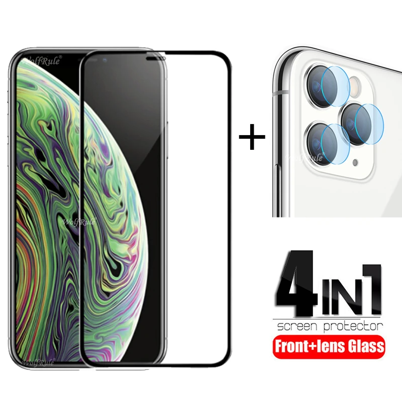 4 In 1 Per Iphone Se 2022 Vetro Per Iphone Se 2022 Vetro Temperato 9H Protezione Schermo Intero Iphone 13 Pro Max Se 2022 Vetro Obiettivo