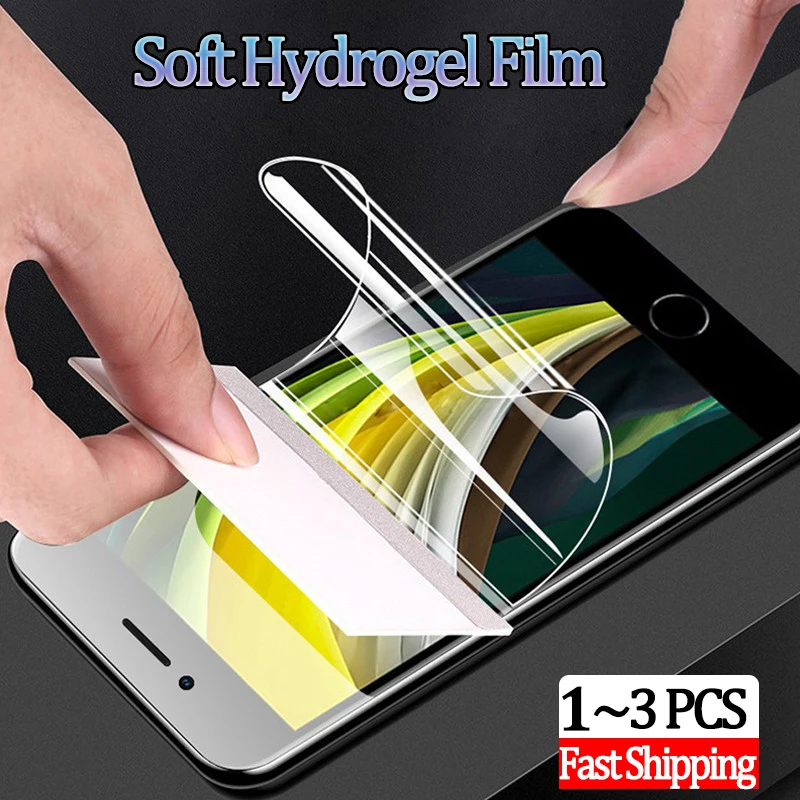 Idrogel Pellicola Iphone 14 Pro Max Vetro Morbido Glass Iphone Se 2 Armatura Protector Iphone Se 2022 Apple Se 2020 Screen Iphonese Iphon Hydrogel Fil