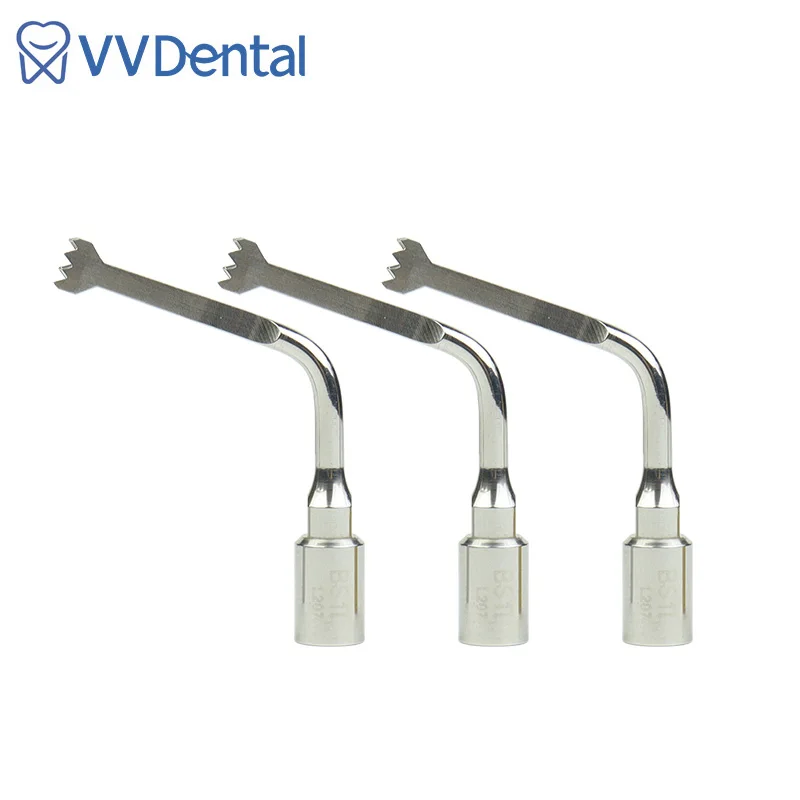 3 Pezzi Punte Per Chirurgia Piezoelettrica Dentale Per Satelec Woodpecker Ai-Suergery Per Macchina Per Ultrasuoni Strumento Per Odontoiatria Per Il Ta