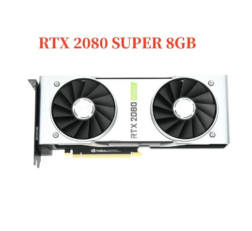 Schede Grafiche Da Gioco Nvidia Gpu Rtx 2080 Super 8Gb Founders Edition Gddr6 Scheda Grafica Pci Express 3.0