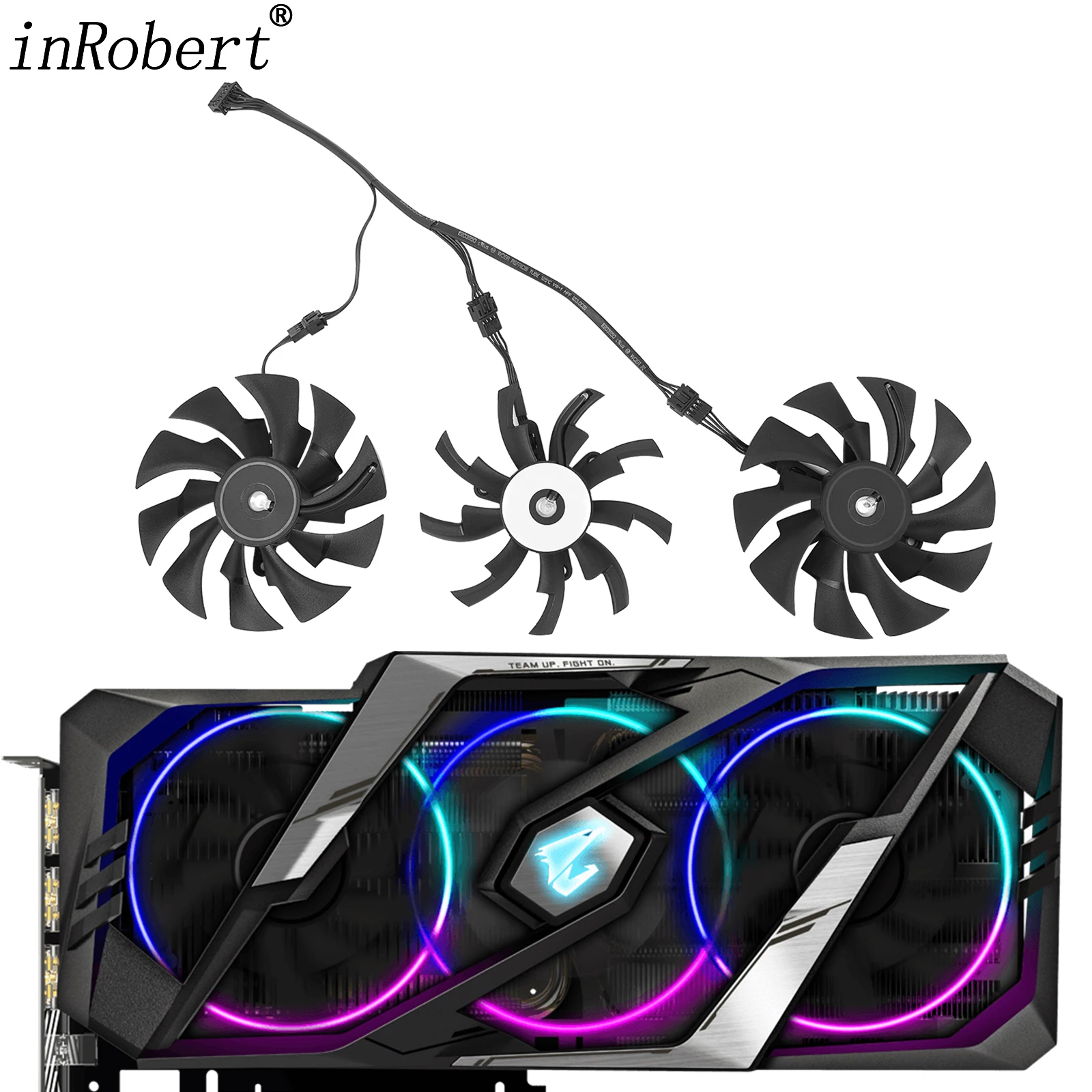 Sostituzione Ventola Di Raffreddamento 95Mm Per Gigabyte Aorus Geforce Rtx 2060 Super 8G 2070 Xtreme 2080 Ti Scheda Video Grafica