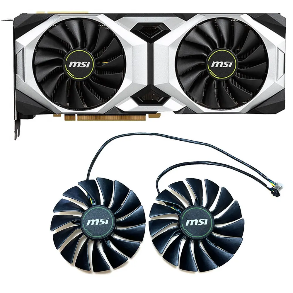 Nuova Ventola Di Raffreddamento Ventus Originale Da 90Mm Pla09215B12H Rtx 2080, Per Ventola Di Raffreddamento Della Scheda Video Msi Rtx 2080 Ti, Rtx 