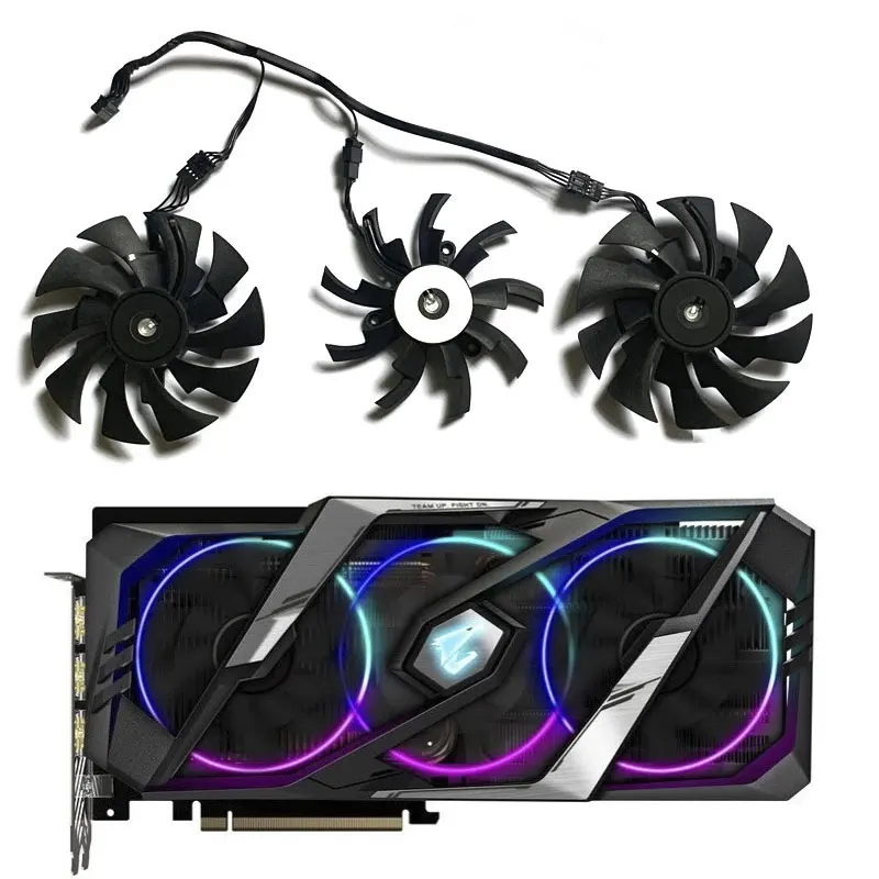 Sostituzione Ventola Di Raffreddamento Muslimex Da 95Mm Per Scheda Video Grafica Gigabyte Aorus Geforce Rtx 2060 Super 8G 2070 Xtreme 2080 Ti