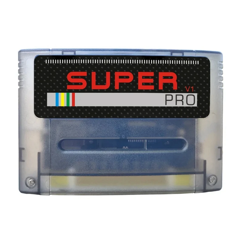 Remix Game Box Rev1.0 1000 In 1 Cartuccia Di Gioco Adatta Per Snes Classic Game Console Serie Super Everdrive, Nero