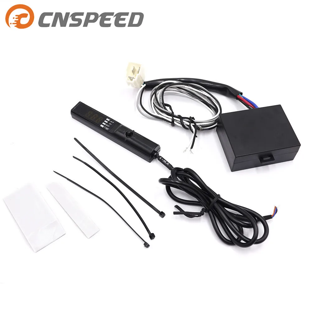 Cnspeed Turbo Timer Universale Per Auto Turbo Timer Colore Nero Rosso/Blu/Bianco Led Display Digitale Turbo Timer Yc100533