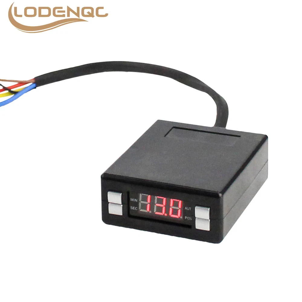 Universale Nuovo Turbo Timer 12V Mini Box Style Car Turbo Timer Colore Nero Rosso Led Display Digitale Turbo Timer Lc100806