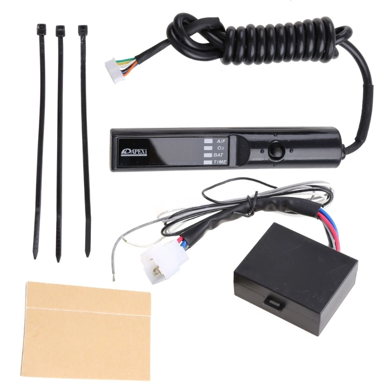 Universal Apexi Auto Turbo Timer Na & Turbo Display Digitale A Led Luce Rossa Jdm