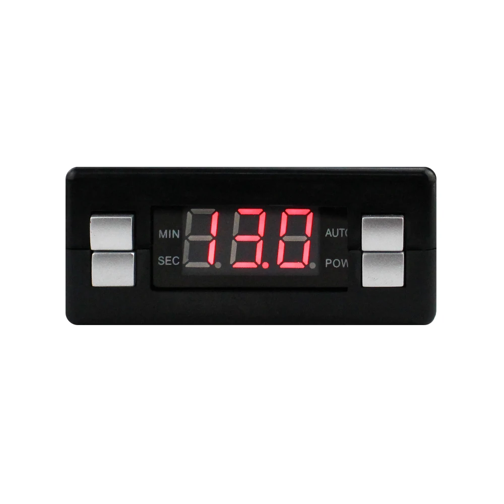 Nuovo Turbo Timer Universale 12V Mini Box Style Car Turbo Timer Colore Nero Rosso Led Display Digitale Turbo Timer
