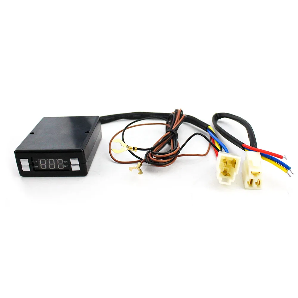 Nuovo Turbo Timer Universale 12V Mini Box Style Car Turbo Timer Colore Nero Rosso Led Display Digitale Turbo Timer