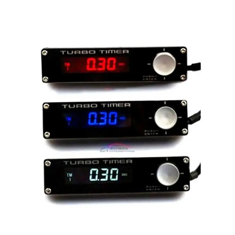Auto Turbo Timer Universale Led Display Digitale Auto Turbo Timer Tempo Di Parcheggio Rallentatore Hks Auto Da Corsa Turbo Timer Accessori Per Auto