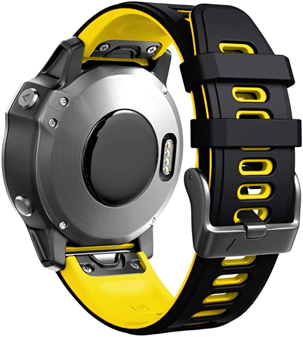 Cinturino In Silicone Da 20Mm Per Fenix 5S Sostituzione Cinturino Morbido Bicolore Per Fenix 5S Plus/Fenix 6S /6S Pro Smartwatches