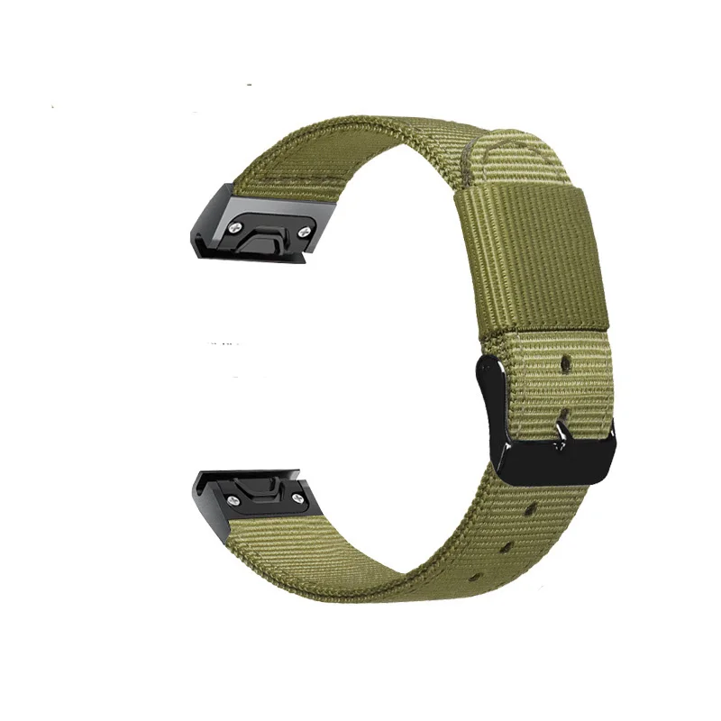 Cinturino In Nylon Da 20Mm Quick Easy Fit Per Garmin Descent Mk2S Fenix 5S 6S Smart Watch Band Bracelete Per Garmin 5S Plus/ 6S Pro