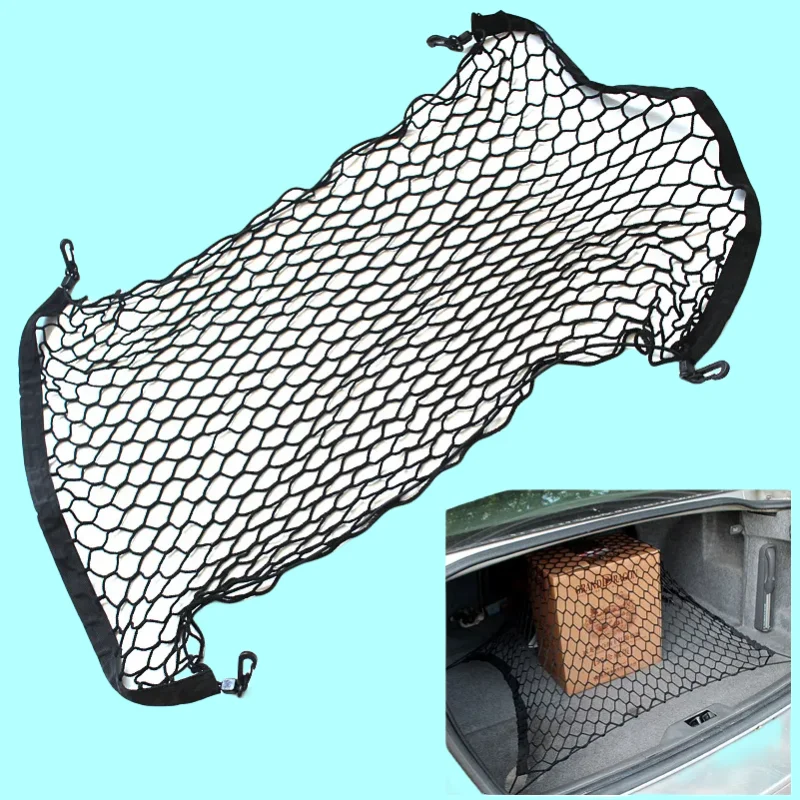 Per Subaru Forester Sh 2008 2009 2010 2011 2012 Car Mesh Cargo Net Holder Trunk Auto Elastic Storage 4 Ganci Organizer Styling