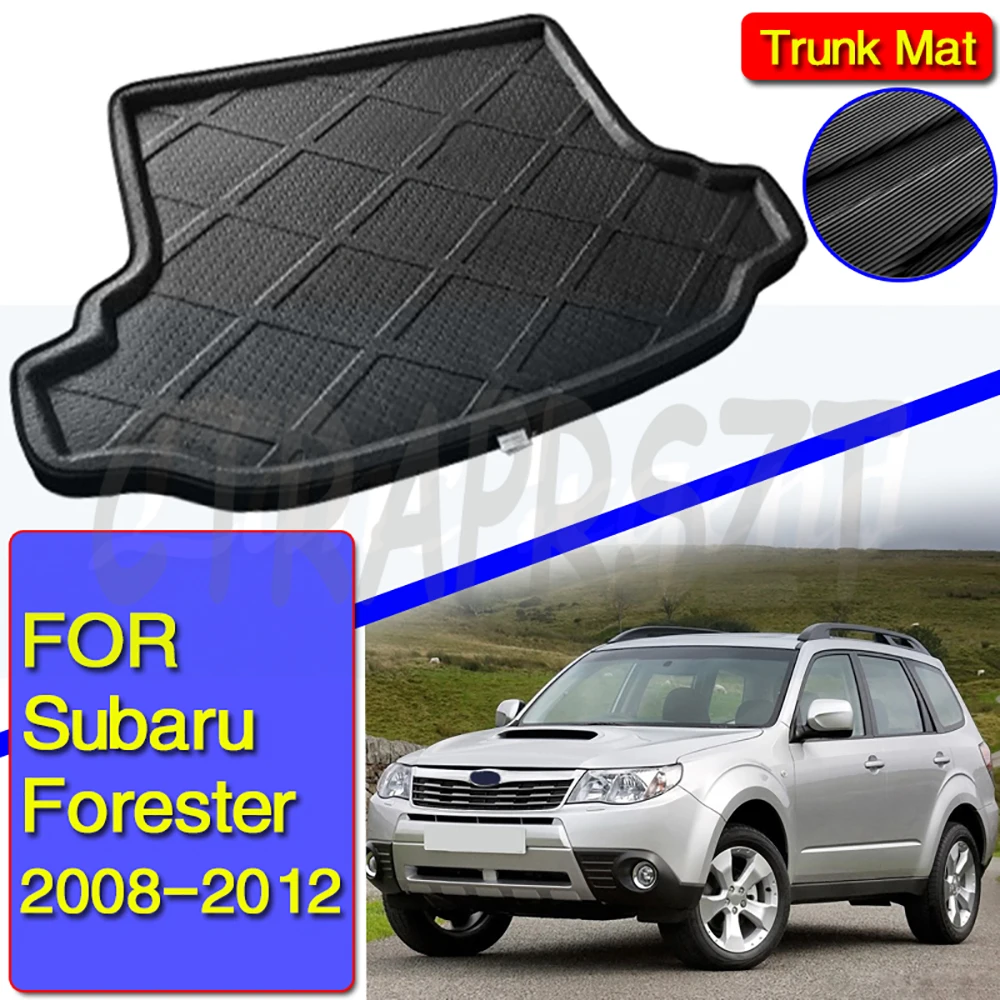 Car Rear Boot Cargo Liner Trunk Floor Tappeti Vassoio Stuoie Pad Tappeto Per Subaru Forester 3A Generazione Sh 2008 - 2010 2011 2012