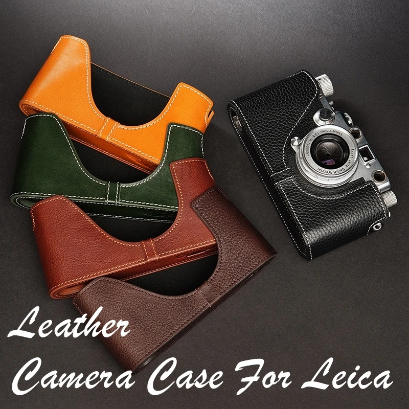 Custodia Protettiva Per Fotocamera In Vera Pelle Di Vacchetta Per Fotocamera Da Lavoro Manuale Per Custodia Protettiva Leica Iiig Iiif Iiid Iiic Ic Ig