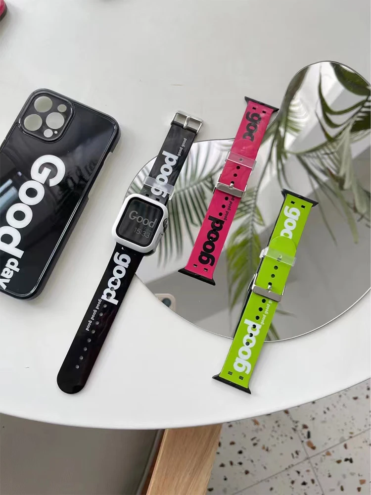Cinturino Sportivo Per Cinturino Apple Watch 44Mm 40Mm Ultra 49Mm 41Mm 45 Mm 42/38Mm Braccialetti In Silicone Apple Watch Series 8 7 6 5 4 Se