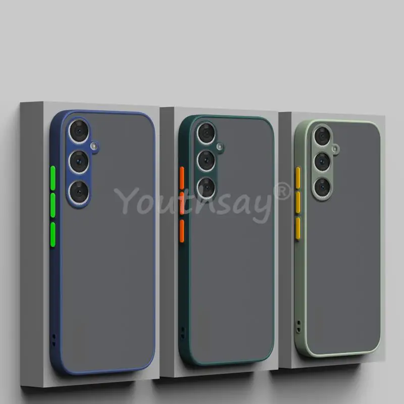 Per Samsung Galaxy A15 Custodia In Silicone Opaco Cover Samsung A15 Custodia Protettiva Tpu Traslucido Galaxy A15 A05S A05 A55 A35 Cover