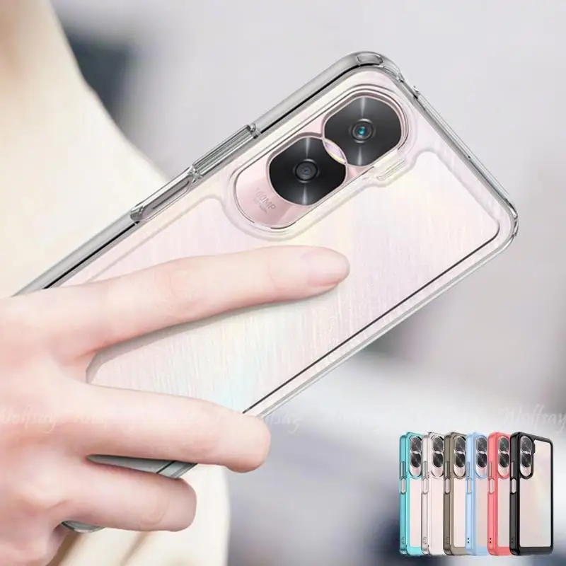 Per Honor 90 Lite Custodia In Silicone Trasparente Paraurti Per Honor 90 Lite Custodia Tpu Border Custodia Antiurto Honor 90 Lite 90 Pro Cover