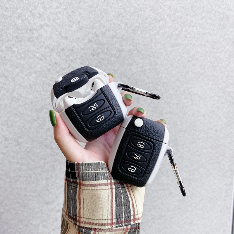 Custodia Per Moto Con Chiave Per Auto Solo Per Apple Airpods 2 3 Gen Cover Per Airpods Pro Scudo Di Seconda Generazione Per Guscio Protettivo Air Pods