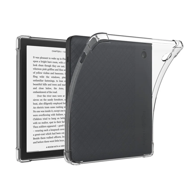 Per Kobo Clara 2 2E Cover Morbida In Tpu Antiurto Trasparente Per Kobo Clara 2E 2E 6 "Protect Shell