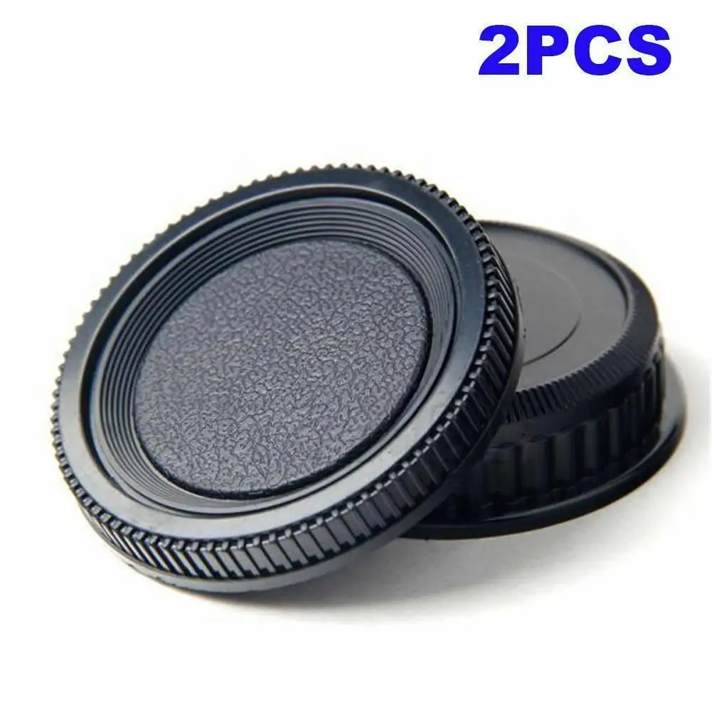 Per Pentax K Mount Lens Tappo Posteriore/Cappuccio Corpo Della Fotocamera Set Copriobiettivo In Plastica Nera Pk Per Pentax K1 K5 K10 K20 Accessori