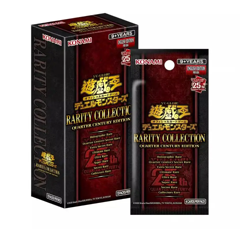 Yugioh Card Rc04 25Th Rare Collection Quarter Century Edition Booster Box Carta Giocattolo Originale Sigillata Inglese Giapponese/Asiatica