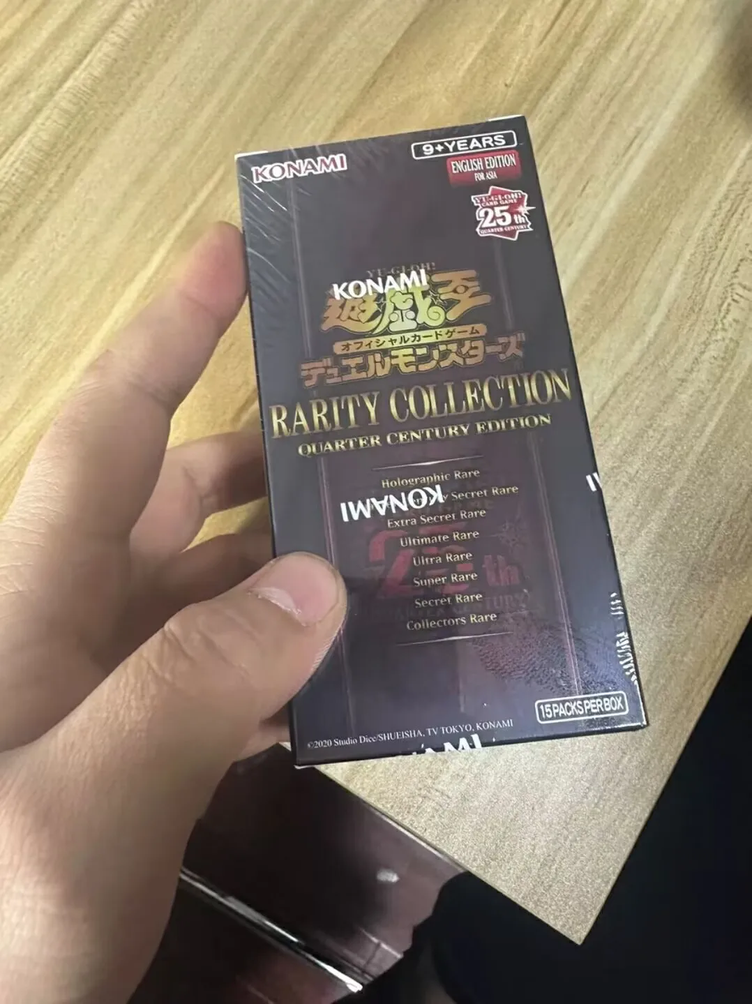 Duel Monsters Yugioh Konami Rare Collection Quarter Century Edition Rc04 Asian English Collection Booster Box Sigillato