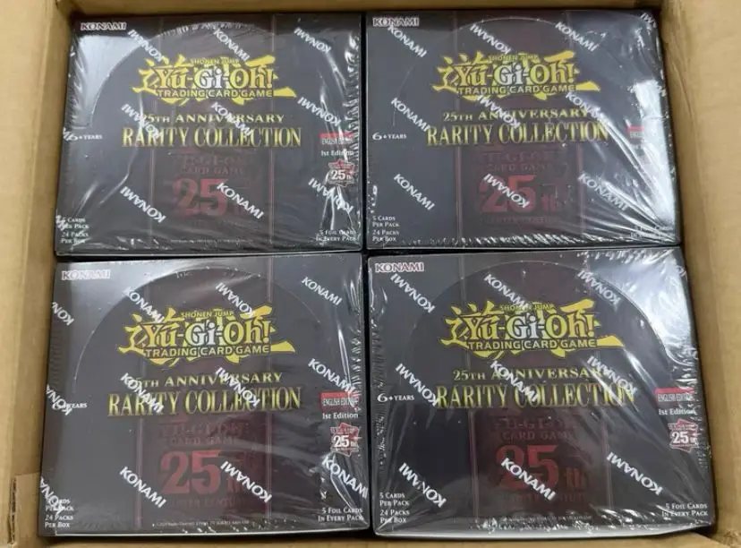 Yugioh Ygo 25Th Anniversary Reality Collection Booster Box 24 Confezioni Sigillate Novità