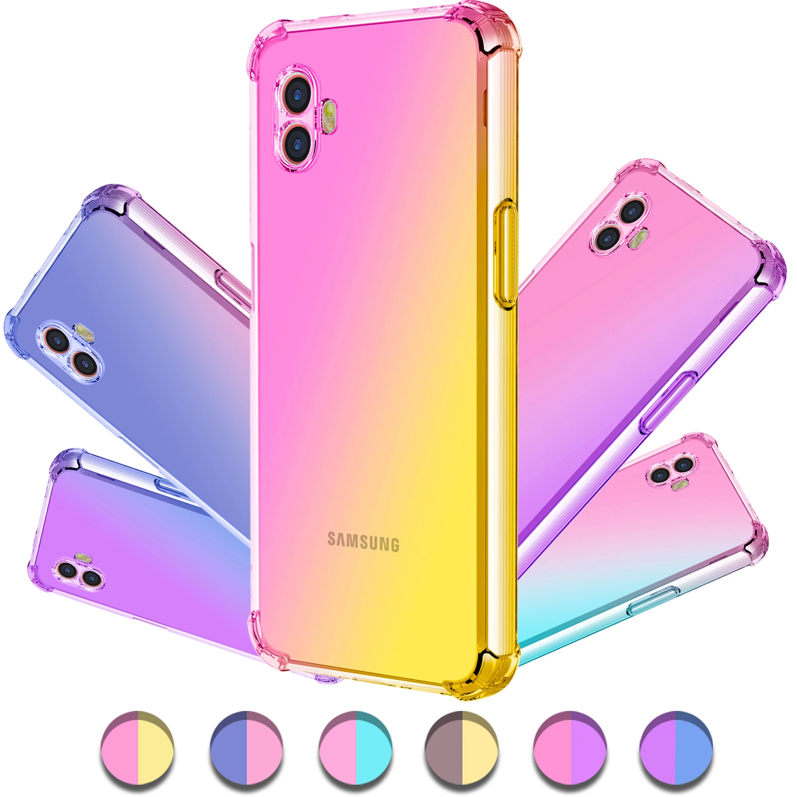 Custodia Per Telefono Per Samsung Galaxy Xcover6 Pro 5G Note20 Ultra Plus Note10 Lite Pro Plus Note9 Note8 Quantum 3 2 Xcover Pro2 Cover
