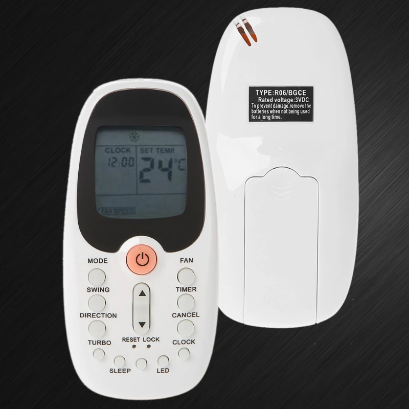 Condizionatore Di Aria Condizionata Telecomando Adatto Per Midea Komeco Tornado Comfee R06 / Bgce R06 / Bge
