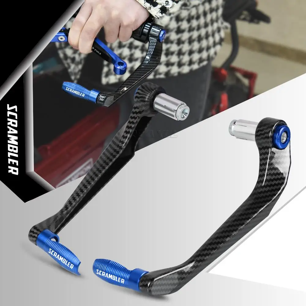 For Ducati Scramblercafe 2019 2020 Scrambler Cafe Racer Motorcycle Accessories Aluminum Brake Clutch Lever Guard Protection