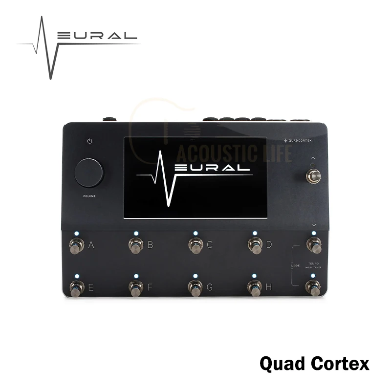 Dsp Neural Quad Cortex Quad-Core Digital Effects Modeler/Profiling Floorboard Multi-Touch Guitar And Bass Modeler