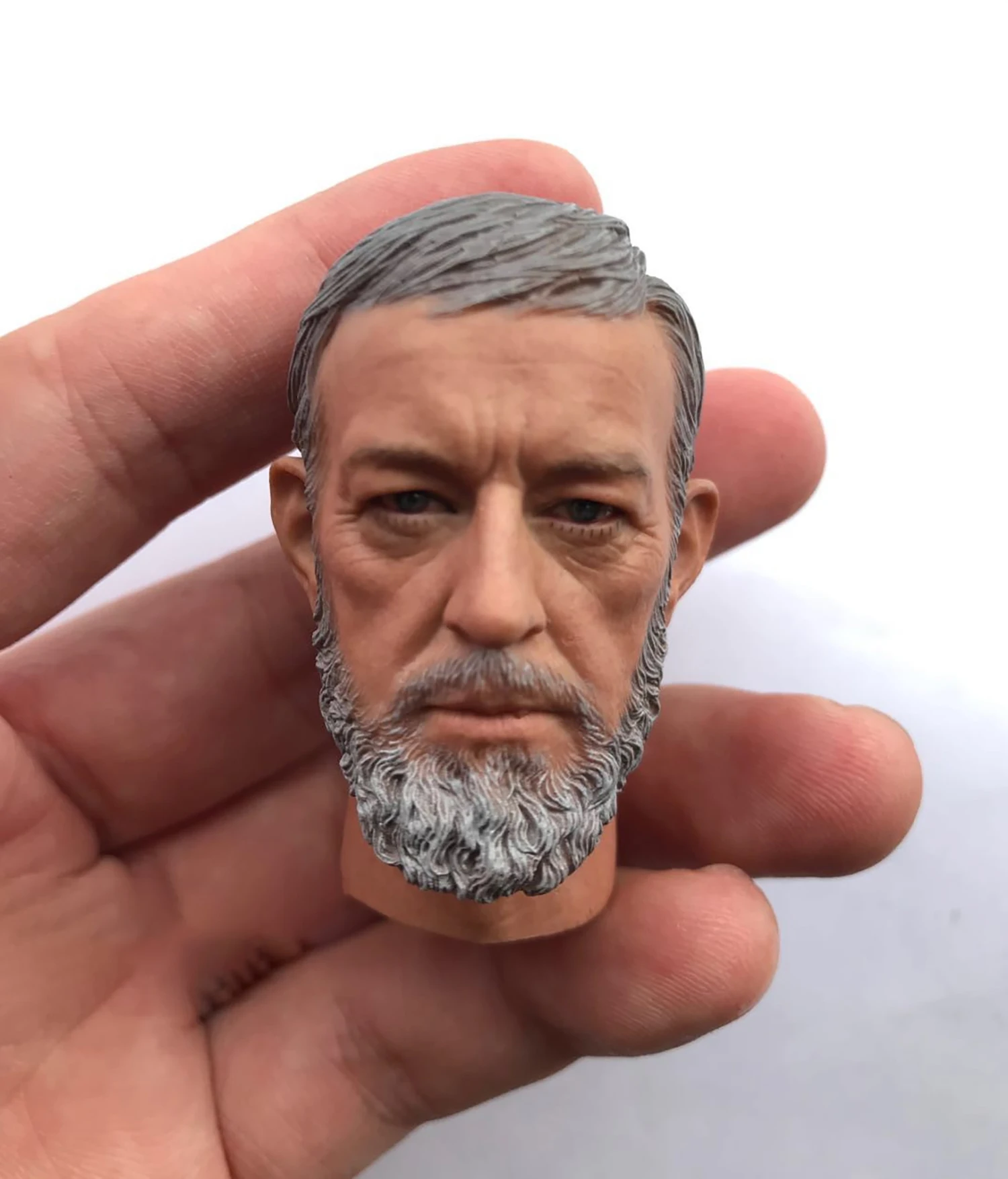 Old Obi-Wan Kenobi Head Model 1/6 Yarec Guinness Head Giocattoli Intagliati Fai Da Te 12 ''Hot Toys Action Figure