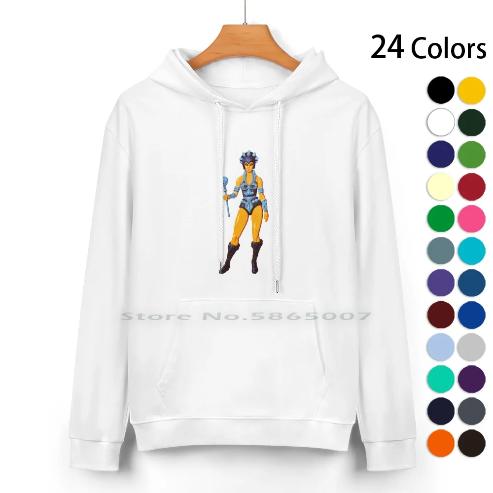 Retro Evil Lyn-Evil Goddess! Felpa Con Cappuccio In Puro Cotone Maglione 24 Colori He Man Skeletor Evil Lyn She Ra Masters Of The Universe Retro
