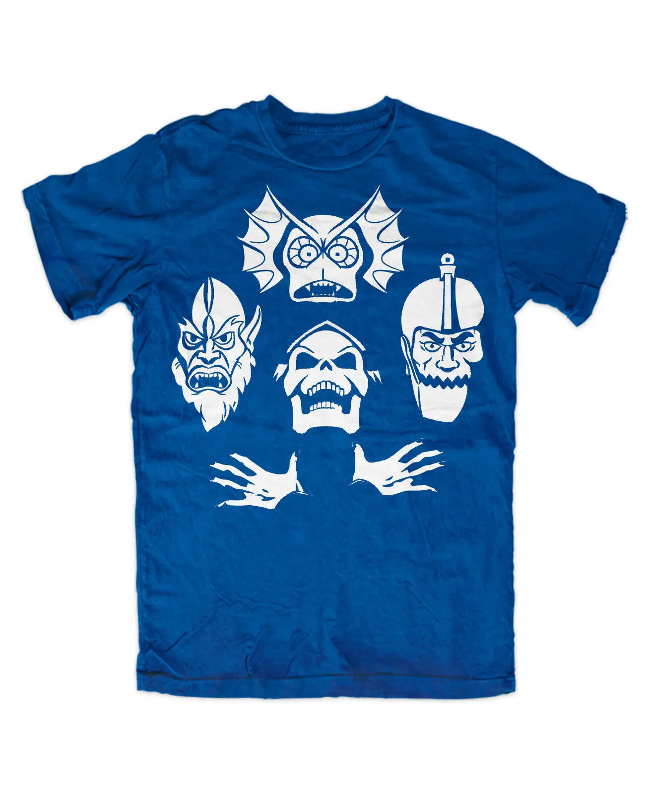 T-Shirt Skeletor Rapsody Blue Motu, Cult,Universe,Masters,He-Man,Snake Mountain