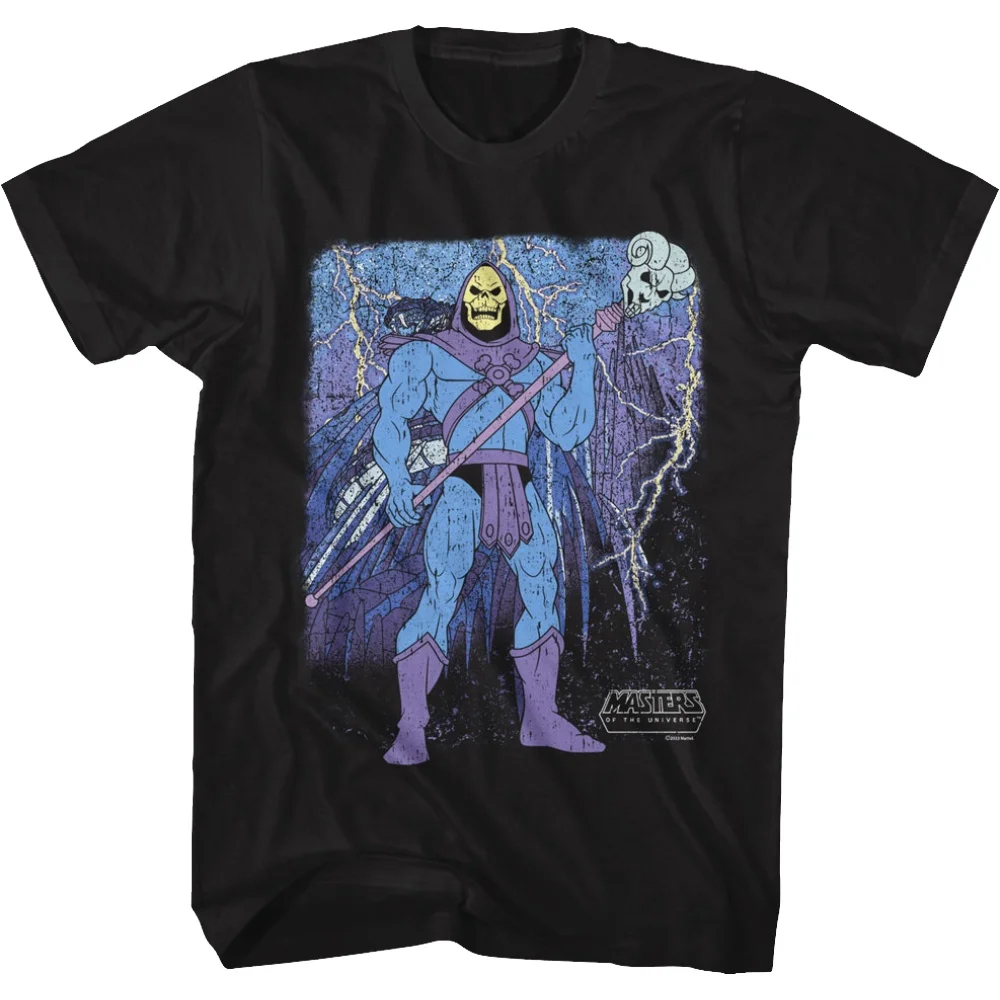 T-Shirt Vintage Skeletor Poster Masters Of The Universe