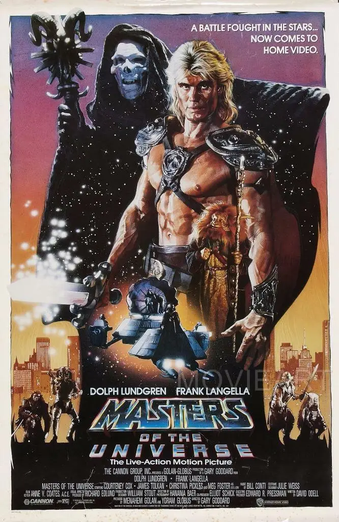 Masters Of The Universe Movie Silk Poster Wall Painting 24X36 Pollici