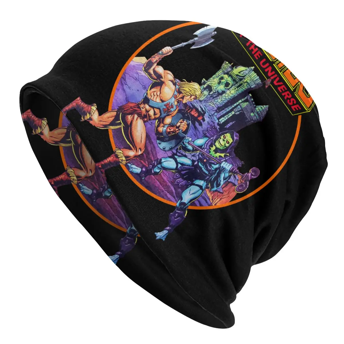 He Man The Masters Of The Universe Winter Bonnet Femme Slouchy Beanie Hat Skeletor She-Ra Beast Ski Skullies Berretti Cap Unisex