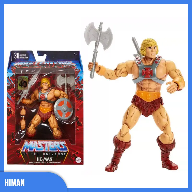 [Disponibile] Originale Masters Of The Universe He-Man Action Figure Classics Anime 40Th Unnianniversary Edition Model Toys