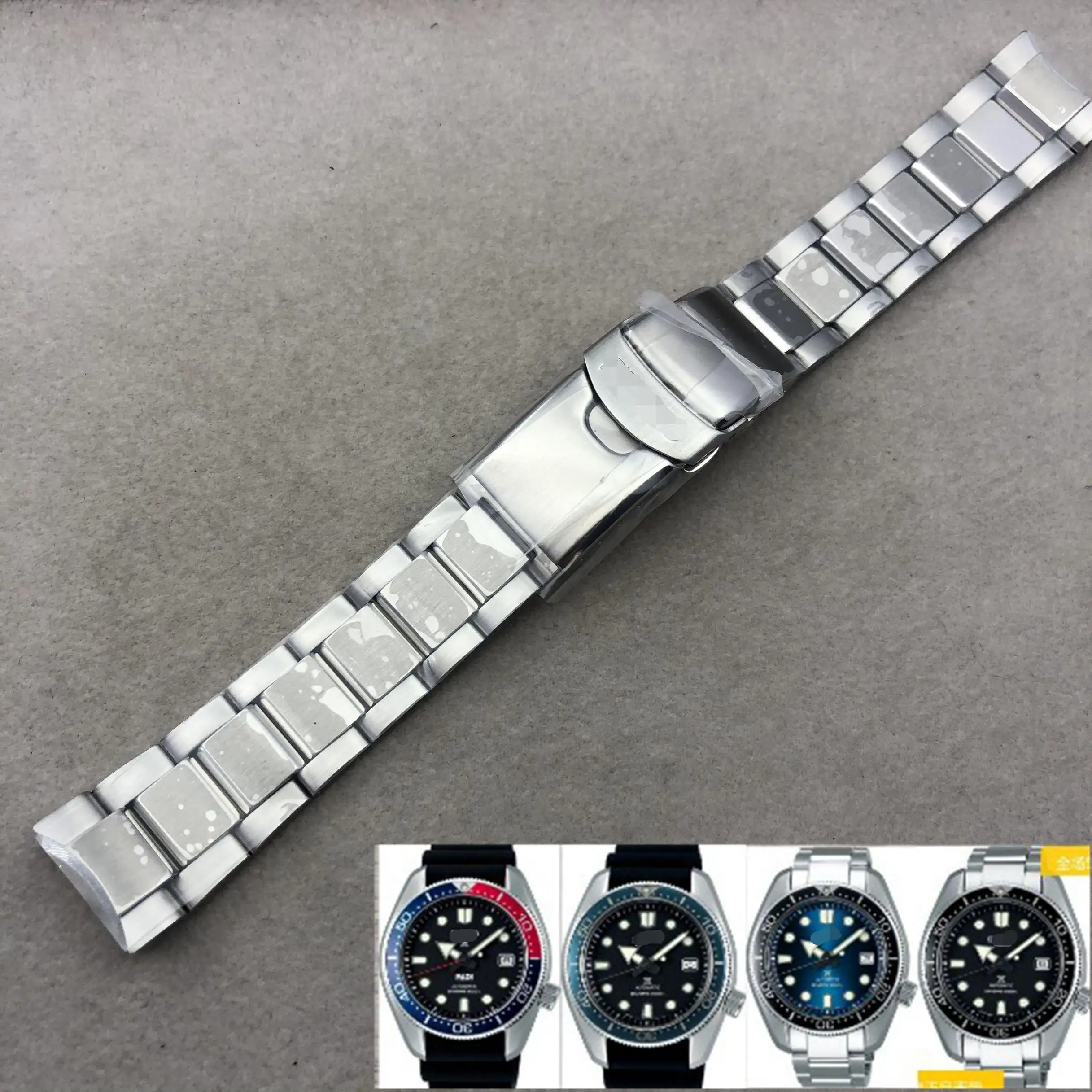Adattato Per Seiko Sbdc061 063 065 071 079 Spb077 079 083 087 Originale Nastri Di Acciaio 20 Millimetri