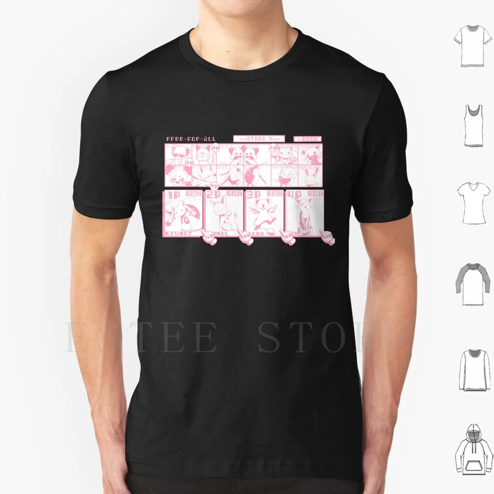 Super Magical Bros T Shirt Cotton Men Stampa Fai Da Te Super Smash Magical Magical Girl Cardcaptor Sakura Doremi Mokona Precure Mahou